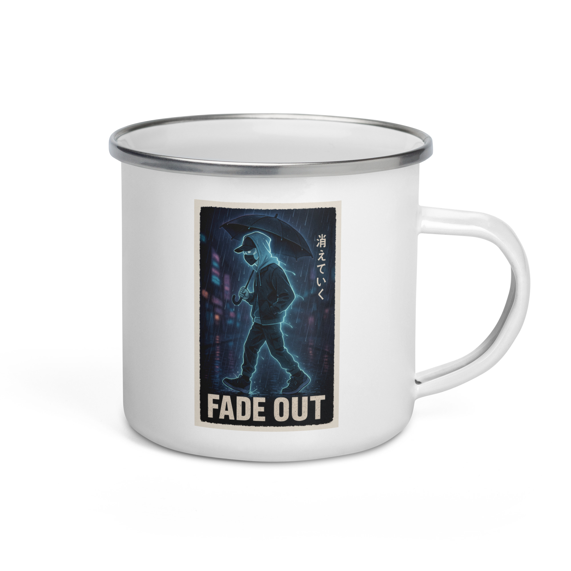 Fade Out - Enamel Mug