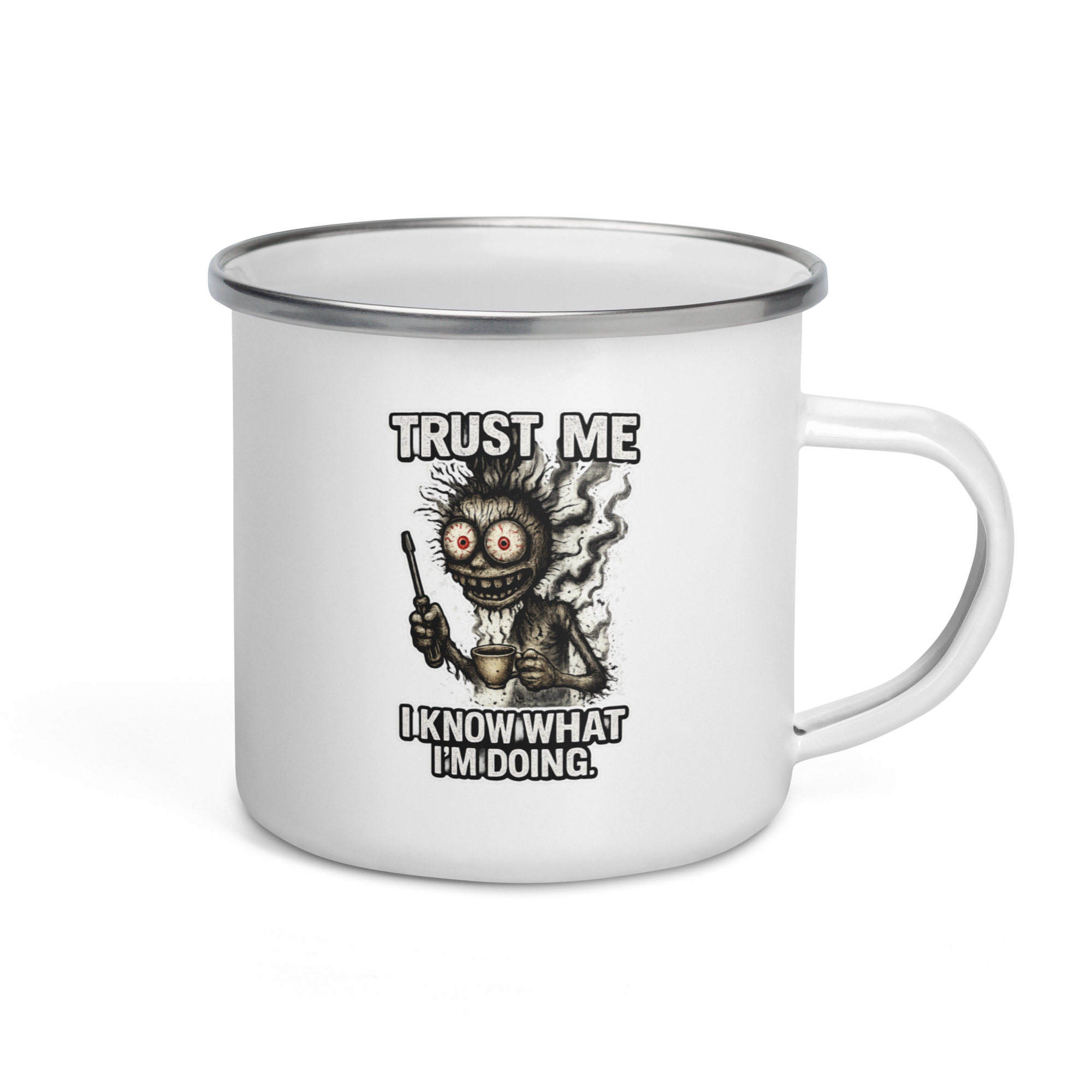 ERIC TRUST ME - Enamel Mug