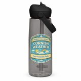 Unpredictable Quality – Cornish Weather - Flip straw water bottle