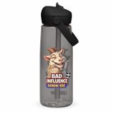 BAD INFLUENCE DOWN ERE - GOAT - Flip straw water bottle