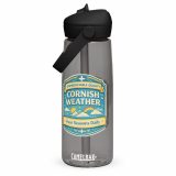 Unpredictable Quality – Cornish Weather - Flip straw water bottle