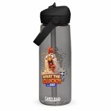 WHAT THE CLUCK EH - COCKREL - Flip straw water bottle