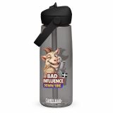 BAD INFLUENCE DOWN ERE - GOAT - Flip straw water bottle