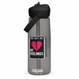 CTRL+ALT+DEL MY FEELINGS - Flip straw water bottle