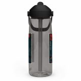 Midnight Blade - Flip straw water bottle