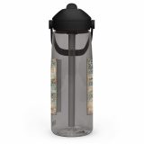 test - Flip straw water bottle