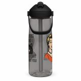 My Dog and I talk SHIT about you - Flip straw water bottle