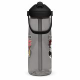 Clean Kitchen Dirty Mind - Flip straw water bottle