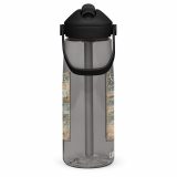 test - Flip straw water bottle