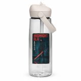 Midnight Blade - Flip straw water bottle