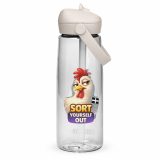 SORT YOURSELF OUT - HEN - Flip straw water bottle