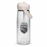 404 Emotions Not Found - Flip straw water bottle