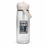 Im Not a Robot - Flip straw water bottle