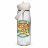 Proper Job Energy - Flip straw water bottle