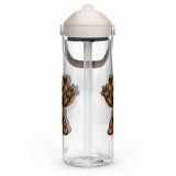 Rex Grindle – Flip Straw Water Bottle clear left — Cursed Plush Co