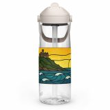Golden Tide at St Michael’s Mount - Flip straw water bottle