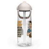 Don't worry about the laundry nobody is DOING me either - Flip straw water bottle