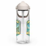 Coastal Calm - Flip straw water bottle