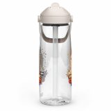 WHAT THE CLUCK EH - COCKREL - Flip straw water bottle