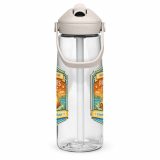 Pasties First - Flip straw water bottle