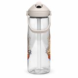 WHAT THE CLUCK EH - COCKREL - Flip straw water bottle