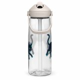 Glitch Cat – Digital Shadow StalkerFlip straw water bottle