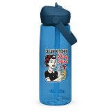 Clean Kitchen Dirty Mind - Flip straw water bottle