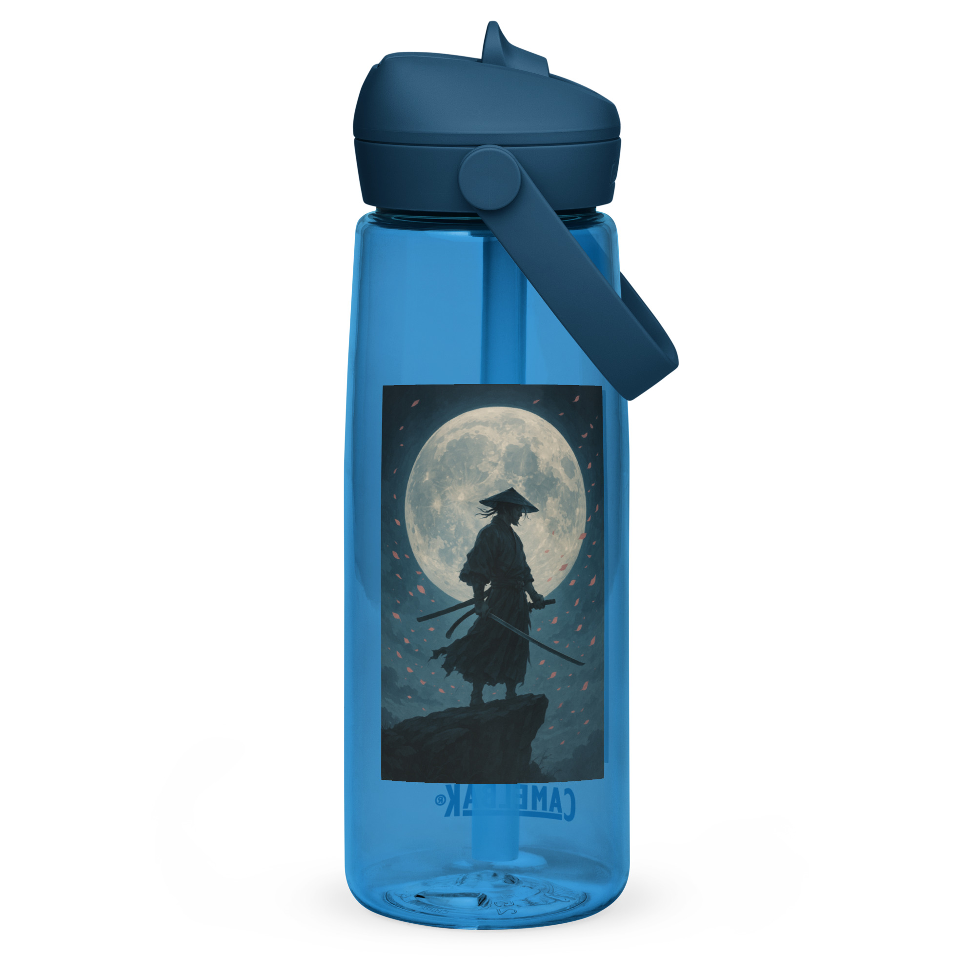Moonlit Ronin - Flip straw water bottle