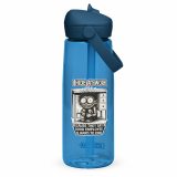 Eric - I Hide at Work - Flip straw water bottle