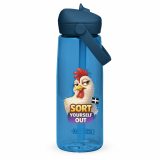 SORT YOURSELF OUT - HEN - Flip straw water bottle