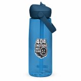 404 Emotions Not Found - Flip straw water bottle