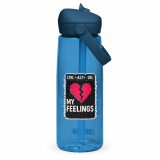CTRL+ALT+DEL MY FEELINGS - Flip straw water bottle