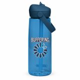 BUFFERING - Flip straw water bottle