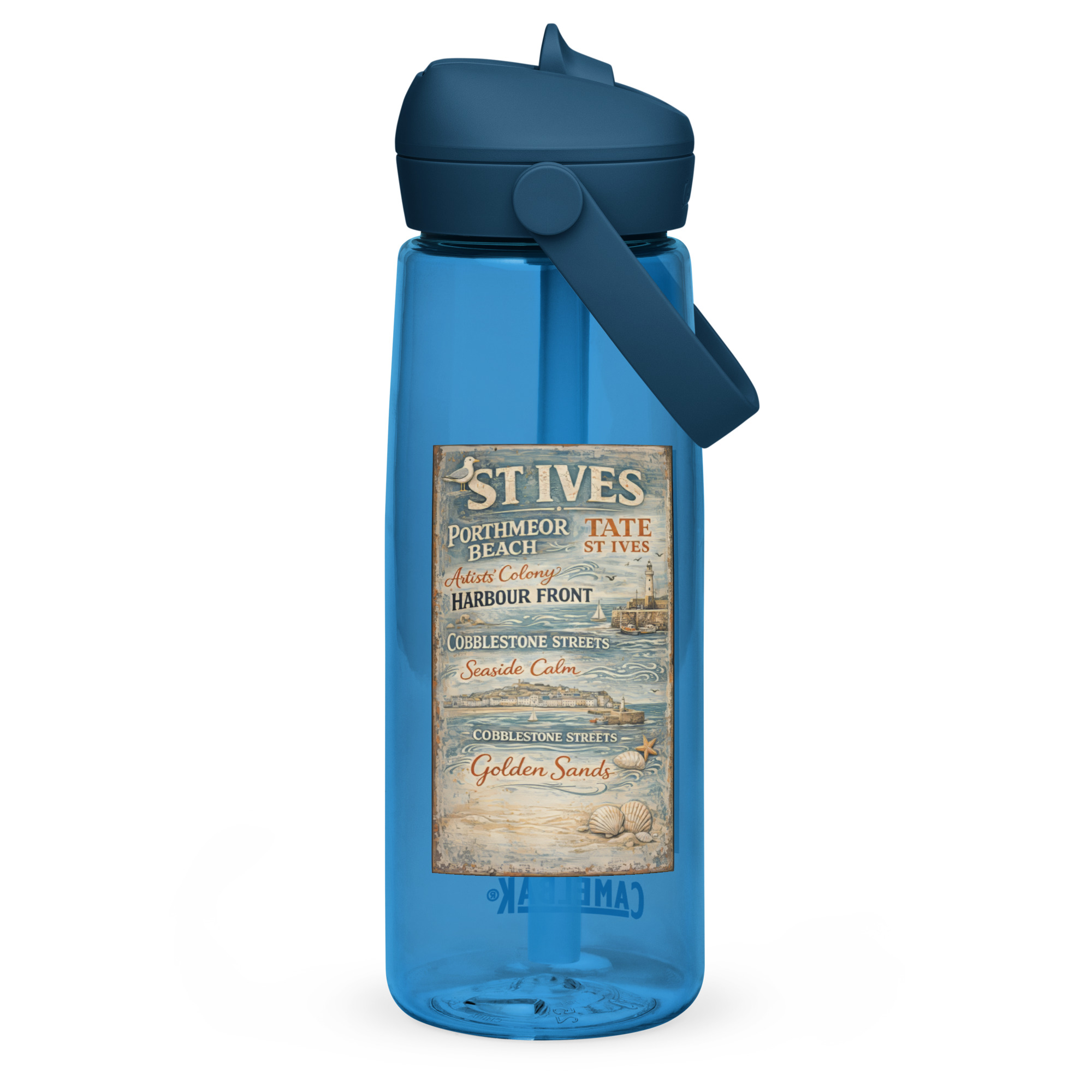 test - Flip straw water bottle
