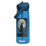 Moonlit Ronin - Flip straw water bottle