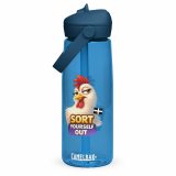 SORT YOURSELF OUT - HEN - Flip straw water bottle