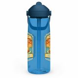 Pasties First - Flip straw water bottle