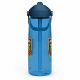 Common Sense – Flip Straw Water Bottle oxford blue left — The Brutally Honest Collection