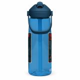 Midnight Blade - Flip straw water bottle