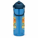Pasties First - Flip straw water bottle