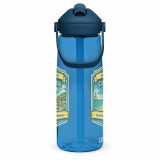 Coastal Calm - Flip straw water bottle