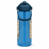 Bude Coastal Signboard - Flip straw water bottle