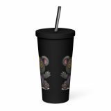Milo Patchwick - Insulated tumbler with a straw