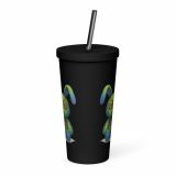 Oliver Dripwood - Insulated tumbler with a straw