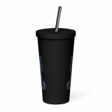 Silas Thornveil - Insulated tumbler with a straw