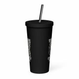 ERIC TRUST ME - Insulated tumbler with a straw
