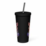 YEAH I MENT TO DO THAT PROPER JOB - PIG - Insulated tumbler with a straw