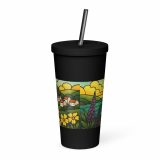 Harbour Light at Golden Bay - Insulated tumbler with a straw