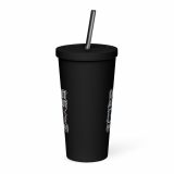 Im Not a Robot - Insulated tumbler with a straw