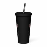 Milo Patchwick - Insulated tumbler with a straw